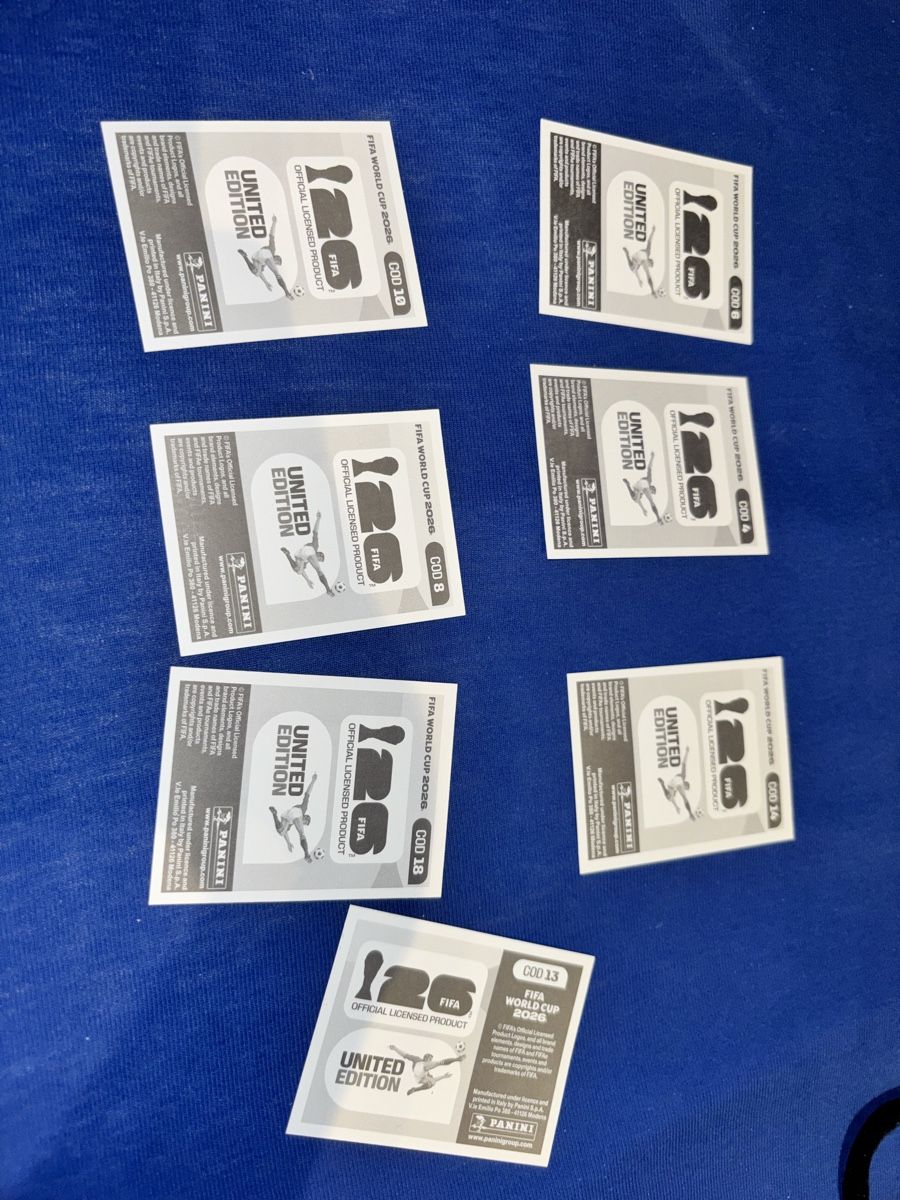 Panini Carte collezionabili: Congo 7x panini – Nuovo (secondo la descrizione) da Olten venduto da Melxnie_46 1