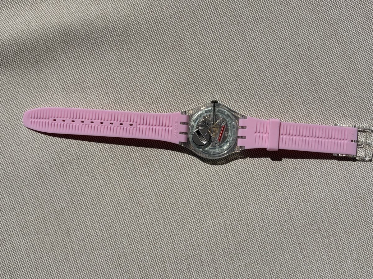 Swatch Uhren: Swatch New Gent, rosa – Gebraucht aus Möhlin von seerose6 3