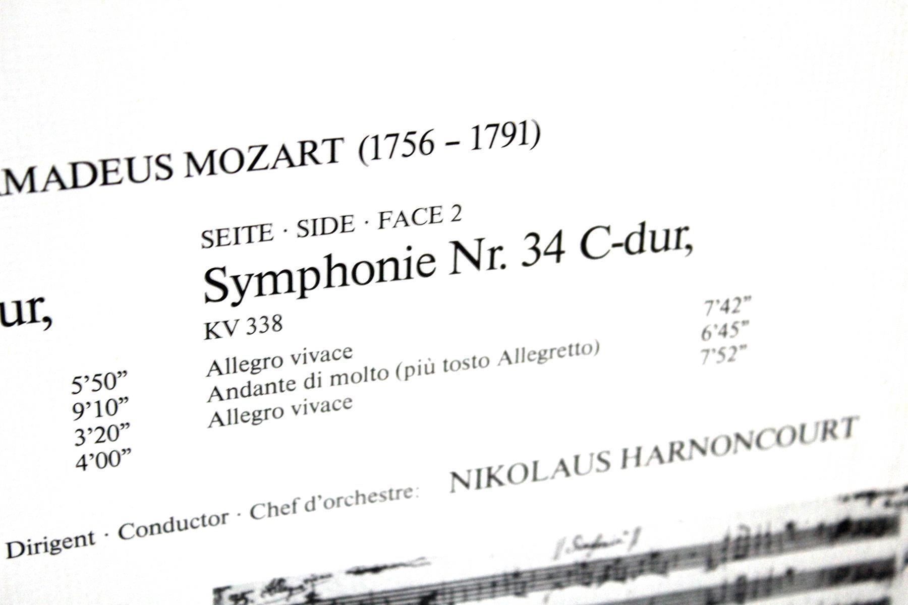 CD: MOZARD: Symphonies Nr. 35 & Nr. 34 – Usato da Bern venduto da kultiges 4