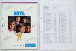 1991 ERTL EXPORT KATALOG mit CH-Preisliste