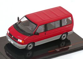 VW T4 Multivan Allstar 1992-1995 rot / grau     1:43 von IXO