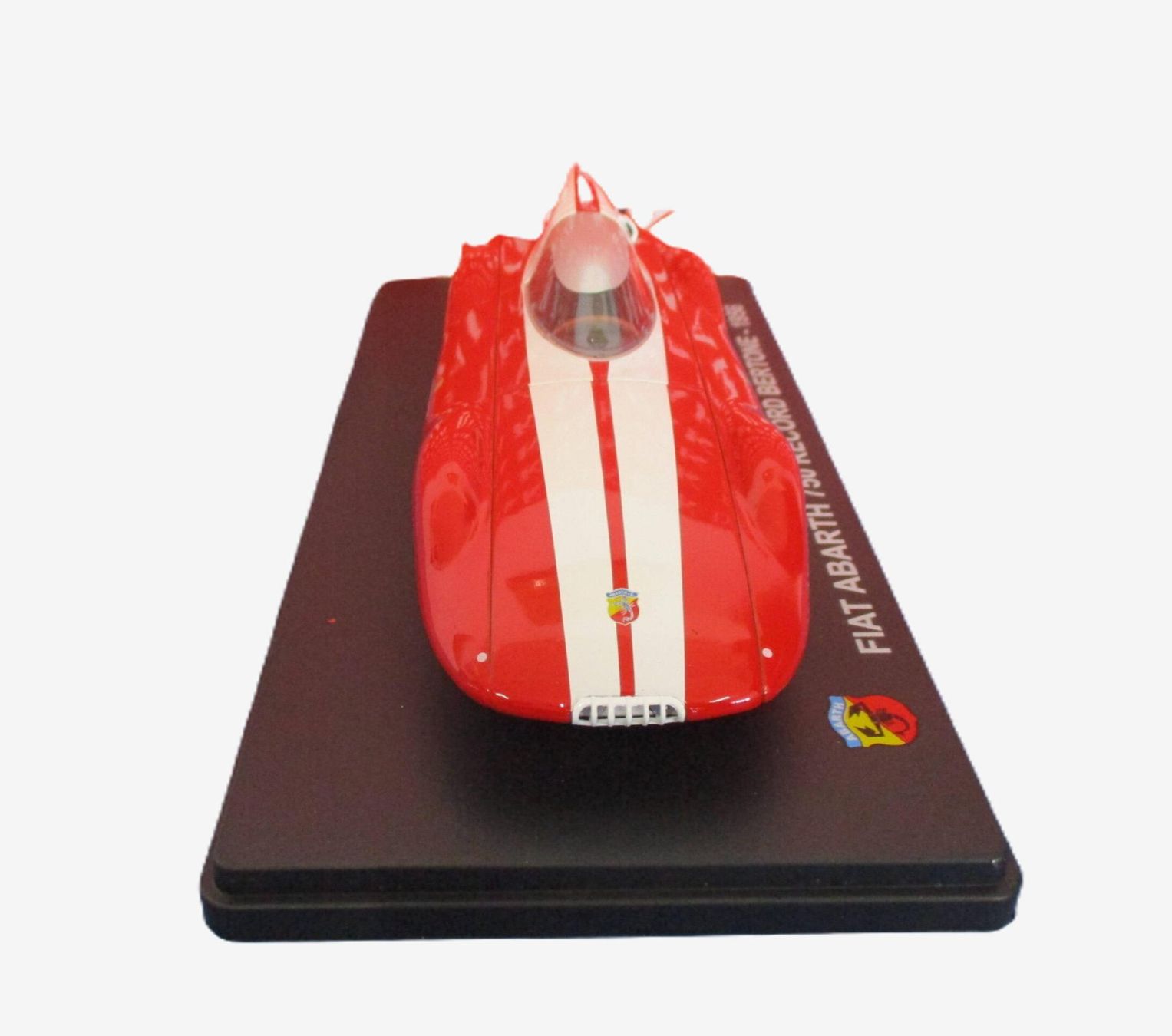 Abarth Modellini d'auto: Fiat Abarth 750 Record Bertone 1956 , 1:24 – Nuovo e nell'imballaggio originale da Goldach venduto da Feivel9 2