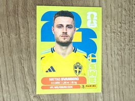 Panini FIFA  WM 2026  Sticker Mattias Svanberg SWE 12