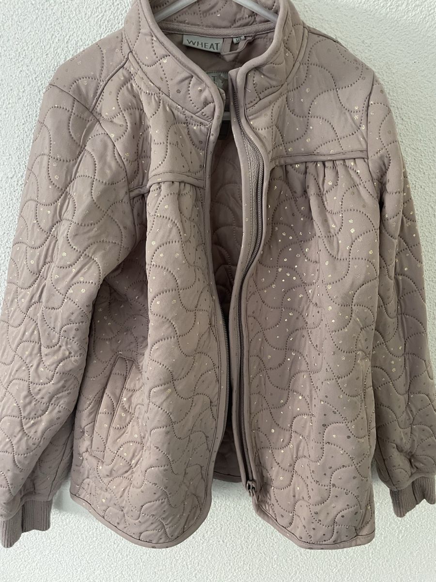 Jacken & Mäntel: WHEAT Übergangsjacke Thermo Gr. 128 Rosa Gold – Gebraucht aus Freidorf TG von nad_fxh7
