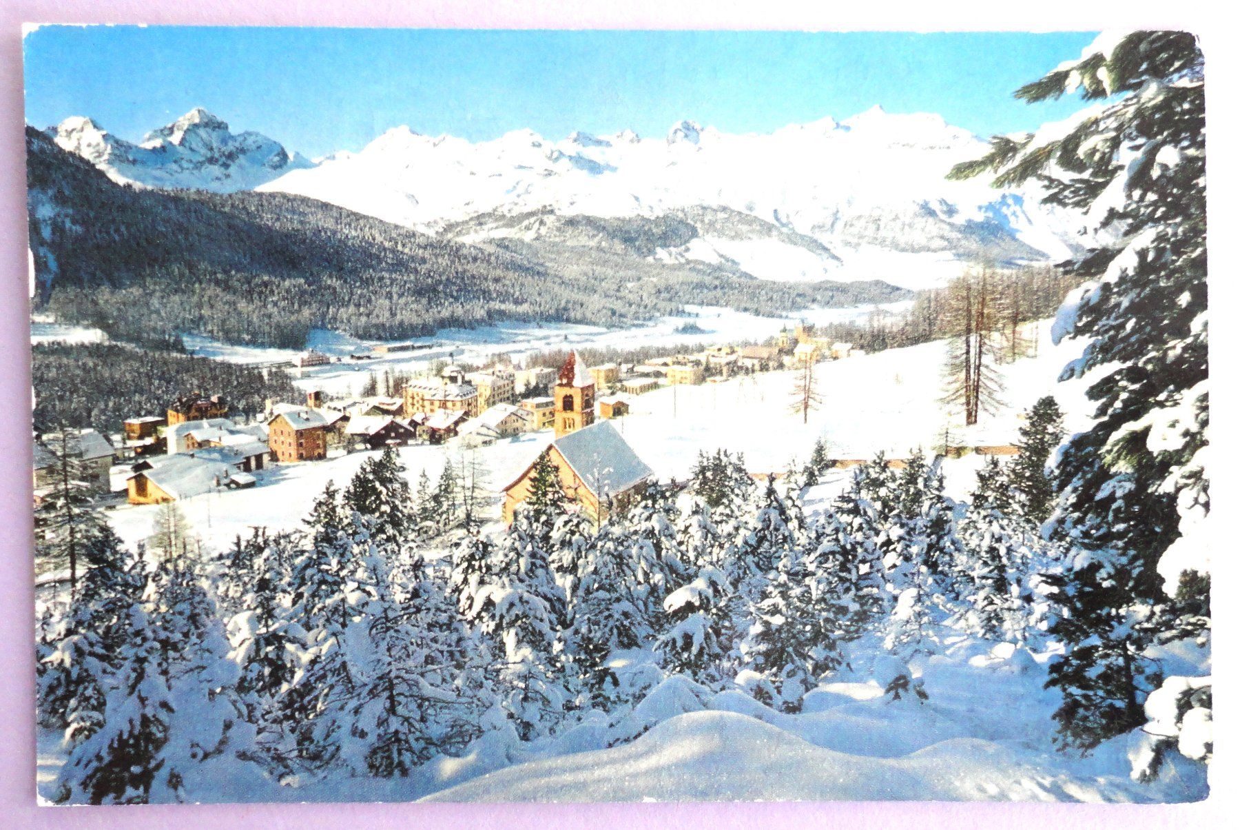 Cartoline postali: Pontresina mit Julierkette – Usato da Fétigny venduto da Billy2miny