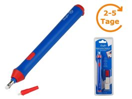 Elektrischer Radierer, mit Wechselspitze