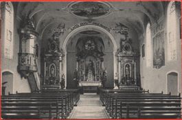 HEMBERG Toggenburg - Inneres der kath. Pfarrkirche