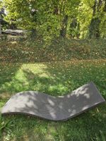 Gartenliege Rattanoptik gebraucht guter Zustand