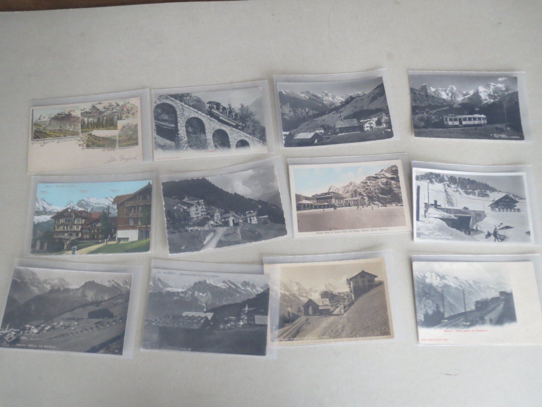 Cartoline postali: Mürren  - etwa 400 alte Ansichtskarten – Usato da Tagelswangen venduto da Miski 5