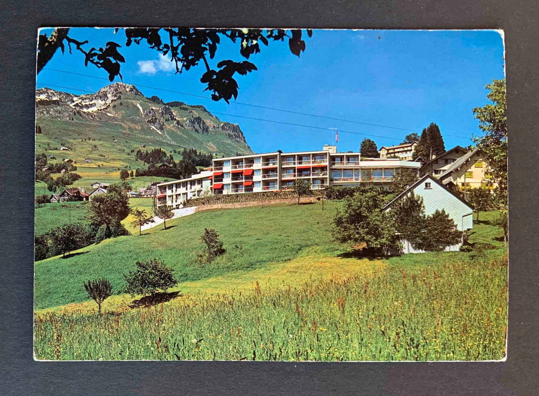Cartoline postali: AK Kurhaus Bergruh Amden – Usato da Goldau venduto da artelier1
