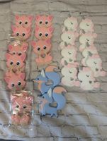 Beissringe Set Silikon Katze Einhorn Fuchs Neuware 20 Stk