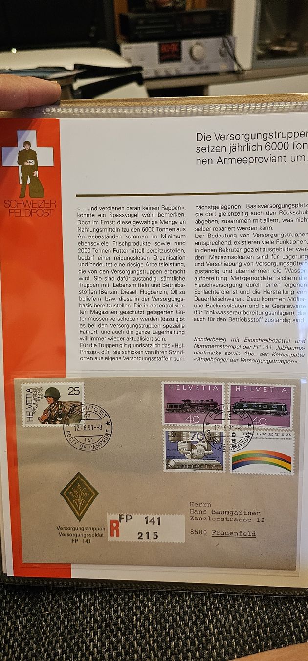 Tutti i francobolli: Schweizer Feldpost  R - Post Briefe Sammlung, komplett, Top – Nuovo (secondo la descrizione) da Ferden venduto da jemyce 6