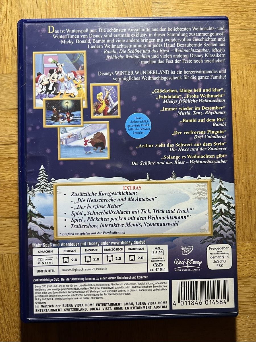 Tutti i DVDs: Disneys Winter Wunderland DVD - Weihnachtsklassiker Mickey – Usato da Rafz venduto da SaintCruz 1