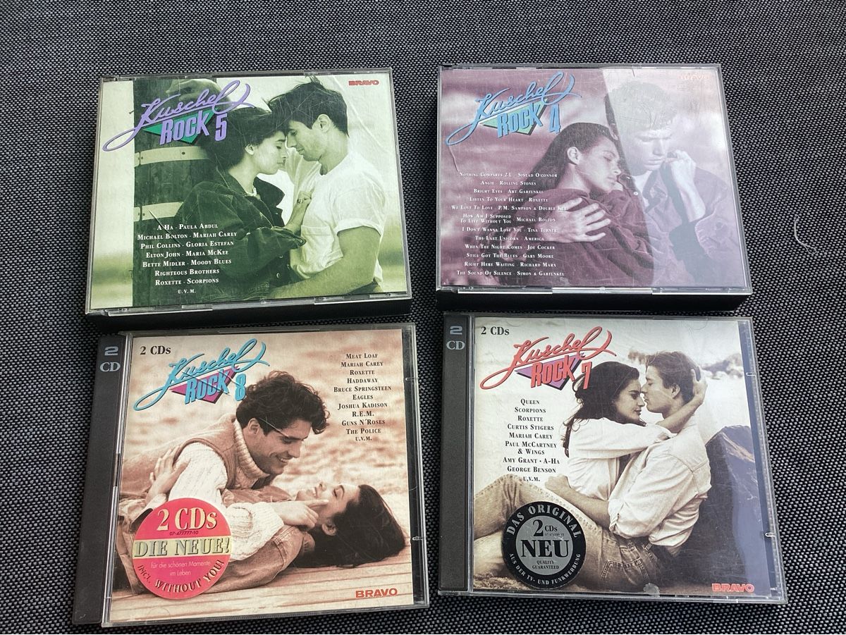 CD: 4x Doppel CD BRAVO Kuschelrock – Usato da Rudolfstetten venduto da Gwyneth2