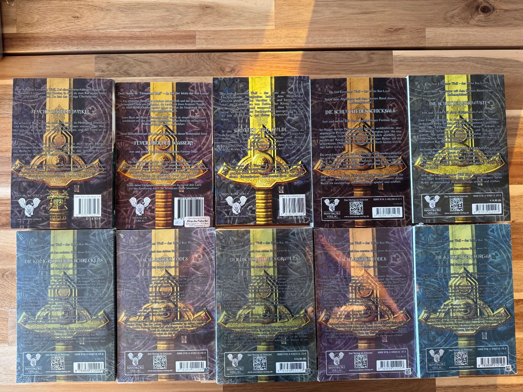 Libri: Einsamer Wolf Band 1-10 – Nuovo (secondo la descrizione) da Ostermundigen venduto da SecondHandster 1