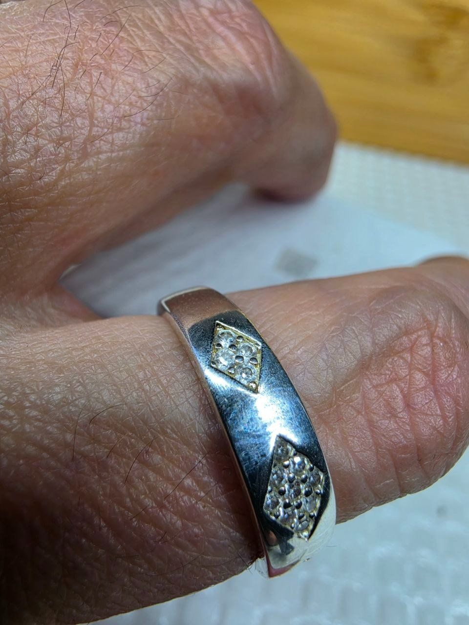 Anelli: Bague avec zircons – Usato da Reconvilier venduto da MARCLAT 7