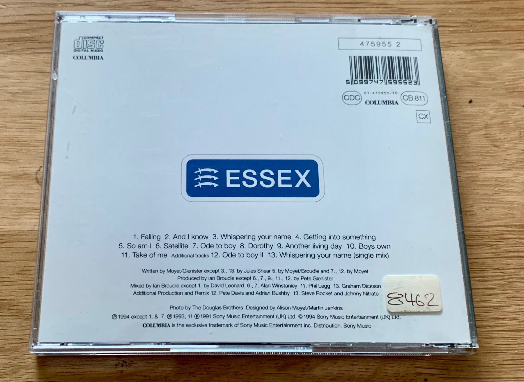 CD: Alison Moyet Essex – Usato da Zürich venduto da Fieber 2