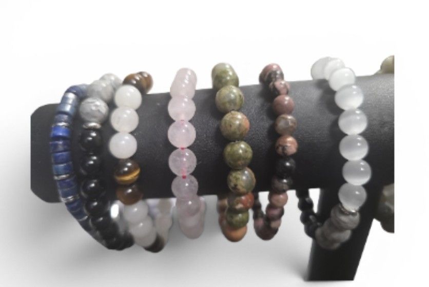 Bracciali & Braccialetti: Bracelets en pierre naturel. 3 pcs – Nuovo e nell'imballaggio originale da Vernier venduto da 19pigments 3