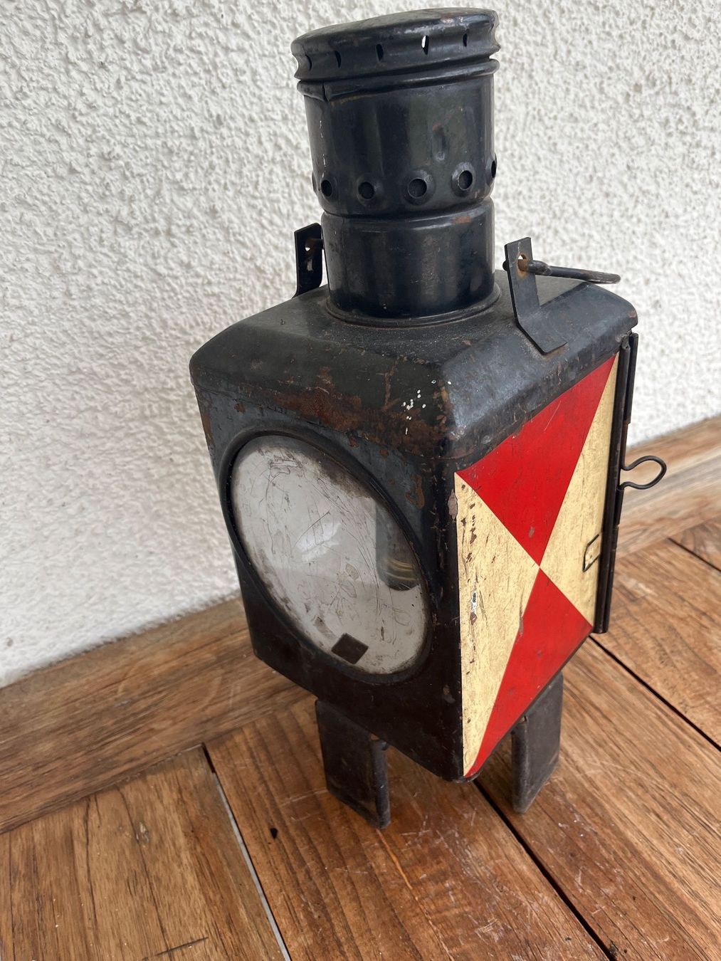 Lampade: Antike Eisenbahnsignallaterne – Usato da Sirnach venduto da oli_82kd 3
