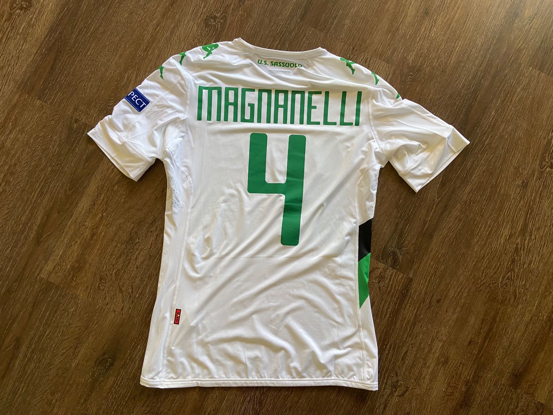 Kappa Canottiere & Pantaloni: US Sassuolo Trikot Gr. L – Usato da Muttenz venduto da bargain_hunter 3