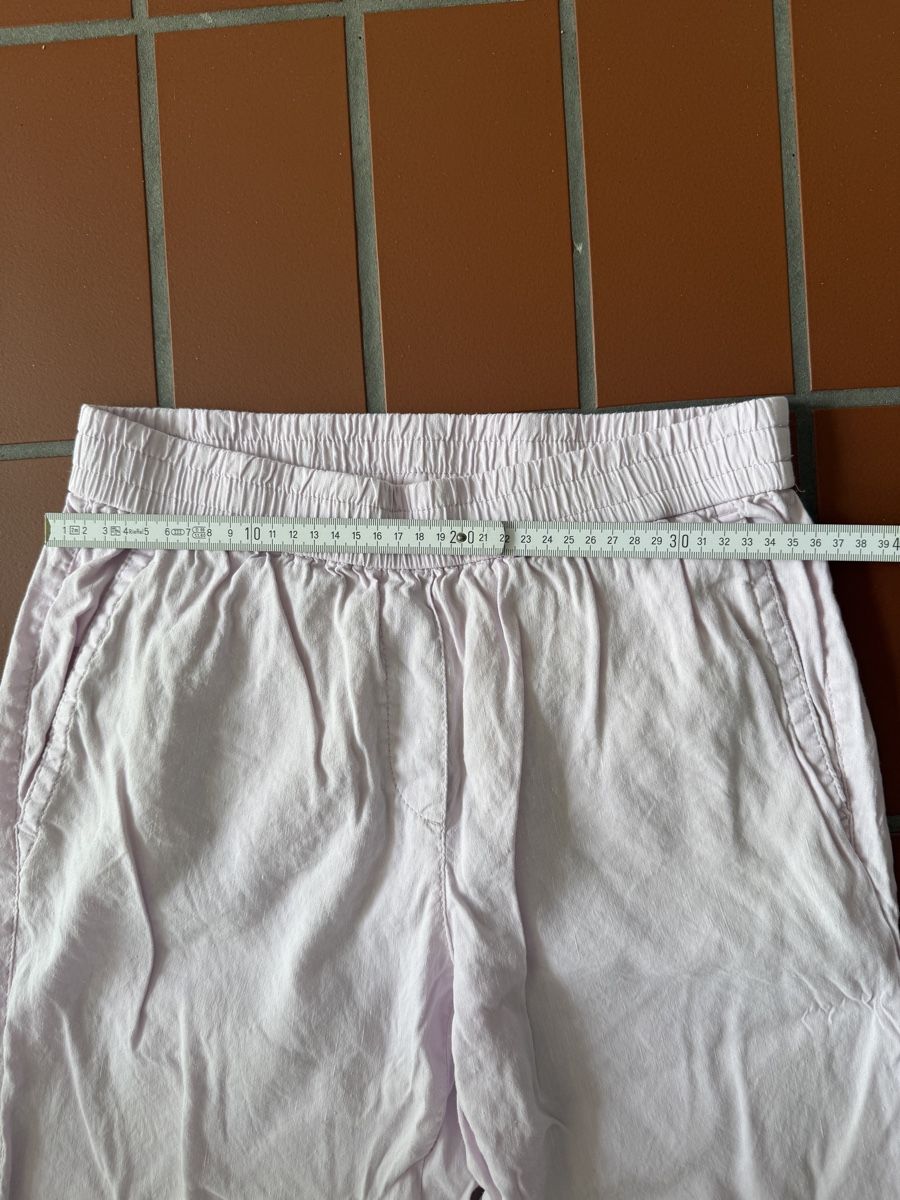 Pantaloni: Baumwolle Hosen Zartrosa. Gr.S – Usato da Zürich venduto da JOD213 1