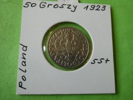 Polen 1923, 50 Groszy