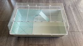 Kleintierkäfig transparent inkl. Zubehör guter Zustand