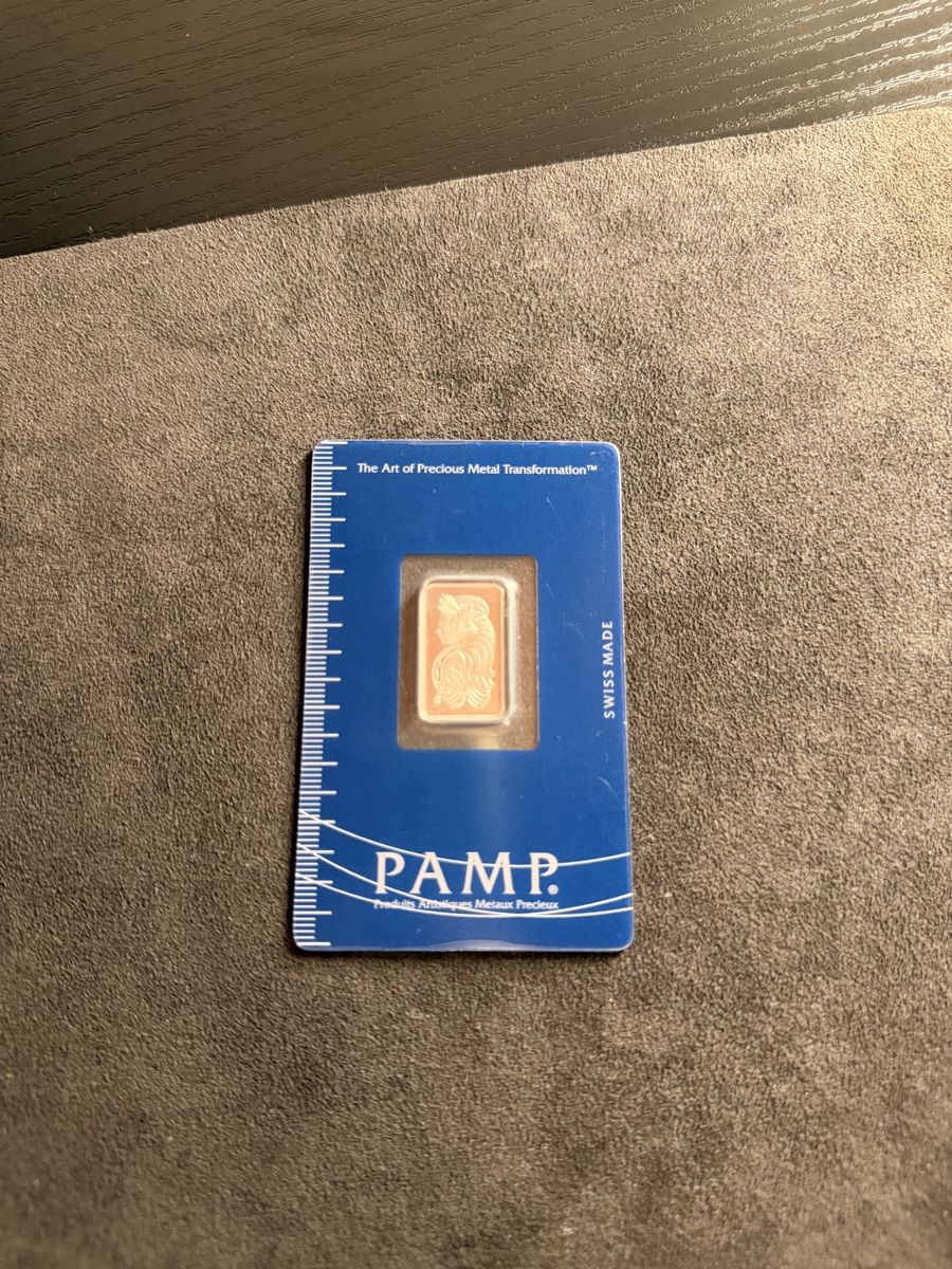 Pamp Metalli preziosi: 5g Platinbarren PAMP – Nuovo e nell'imballaggio originale da Reichenburg venduto da DELLON