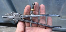 Antike Schränkzange PEUGEOT FRÈRES 141 x
