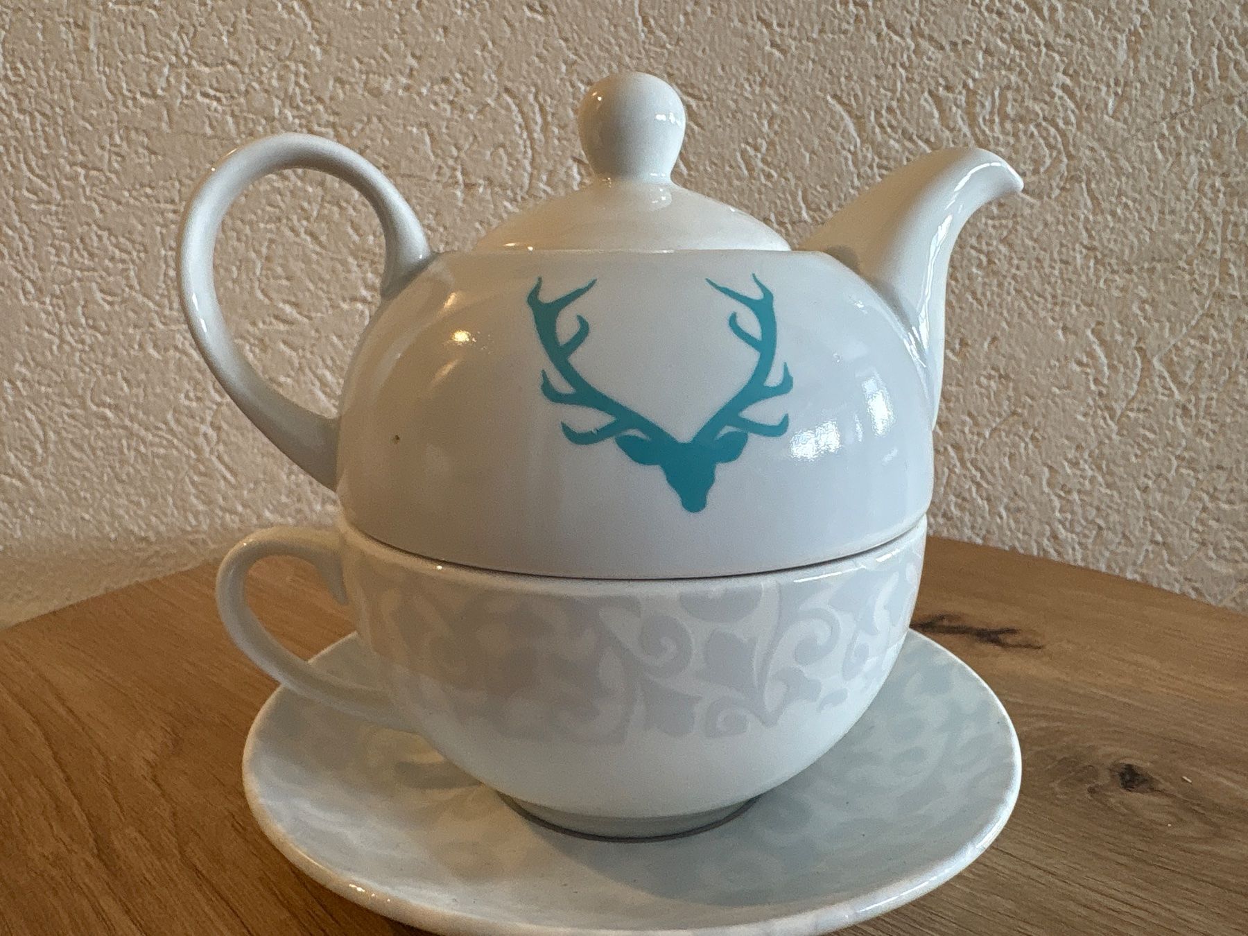 Teekannen: Teekanne mit Tasse – Gebraucht aus Aarwangen von kah_79t5