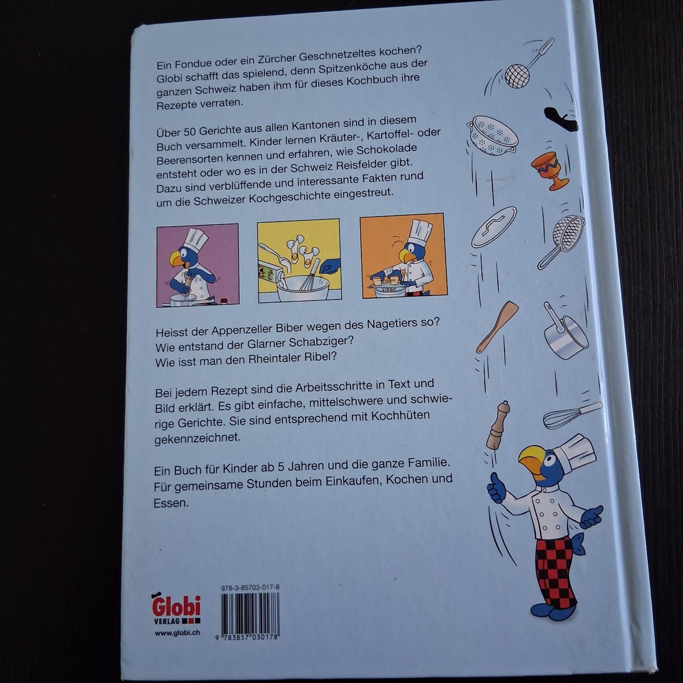 Livres: Globi kochbuch – D'occasion à Klingnau par tschipsi86 1