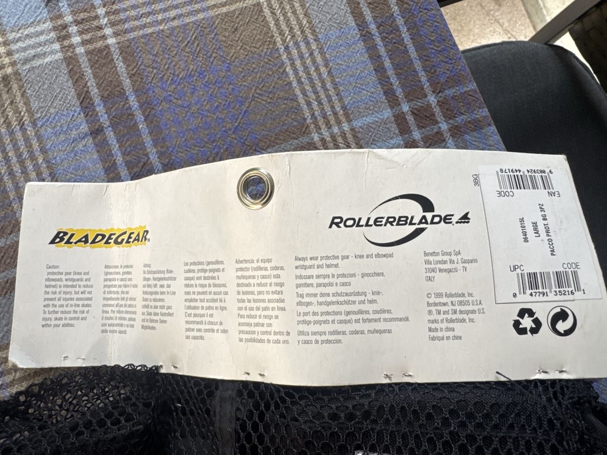 Protezioni & Imbottiture: Schutzkleidung Rollerblade 3 Pack L Grösse neuwertig – Usato da Oberrieden venduto da schickerli 1