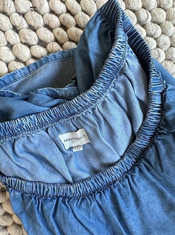 Camicette: Fair hergestellte Jeansbluse – Usato da Luzern venduto da dariajenni 2
