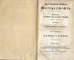 Karl Friedrich Becker's Weltgeschichte 1836