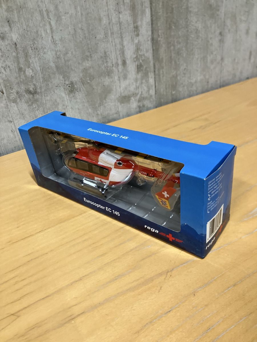Rega Modellbausätze & Standmodelle: Modell Helikopter EC 145 REGA – Neu und originalverpackt aus Sion von jfi_vxz7 1