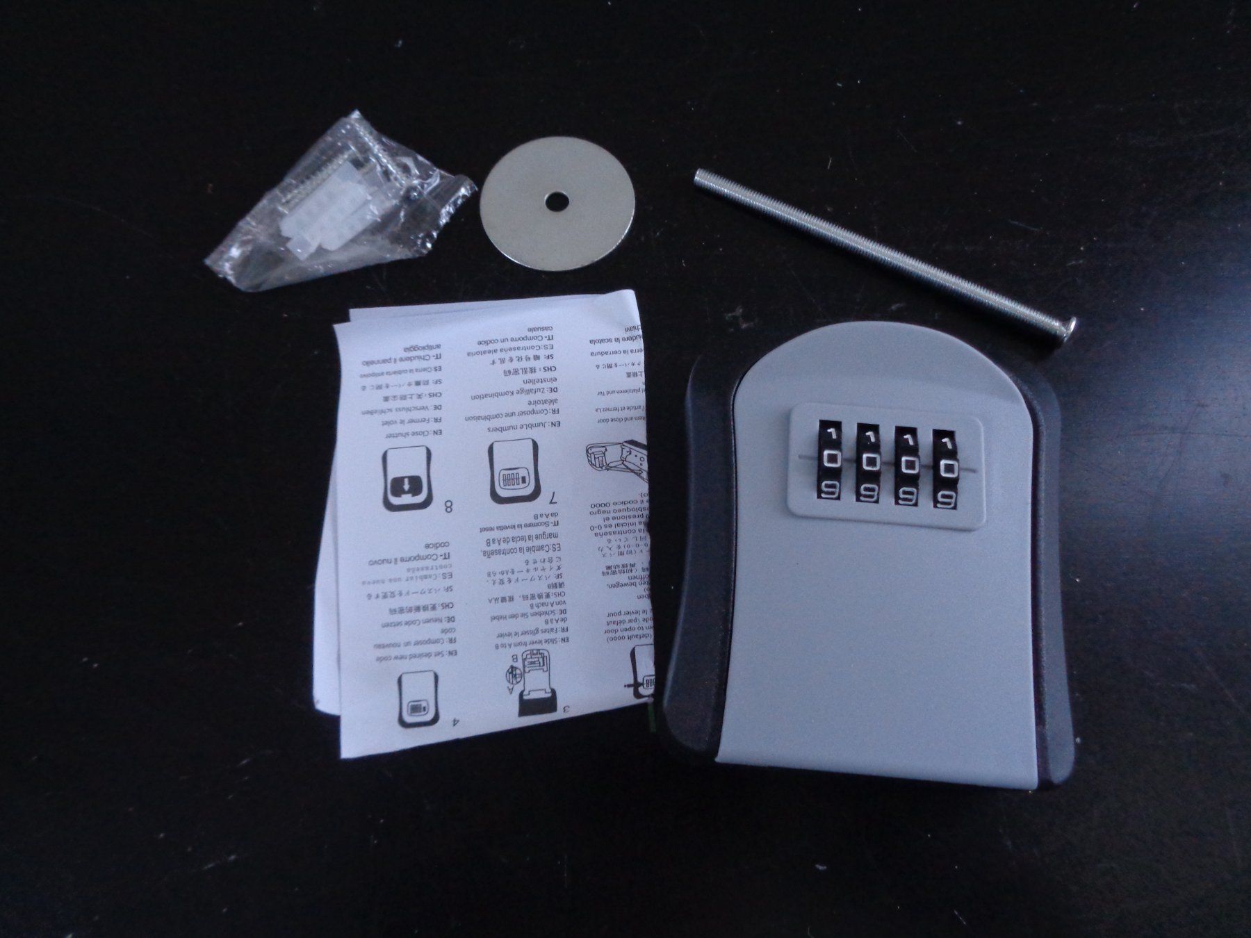 Casseforti: Schlüsselsafe mit Zahlencode (8 x 9 cm) – Nuovo e nell'imballaggio originale da Langenbruck venduto da Gumsi 3