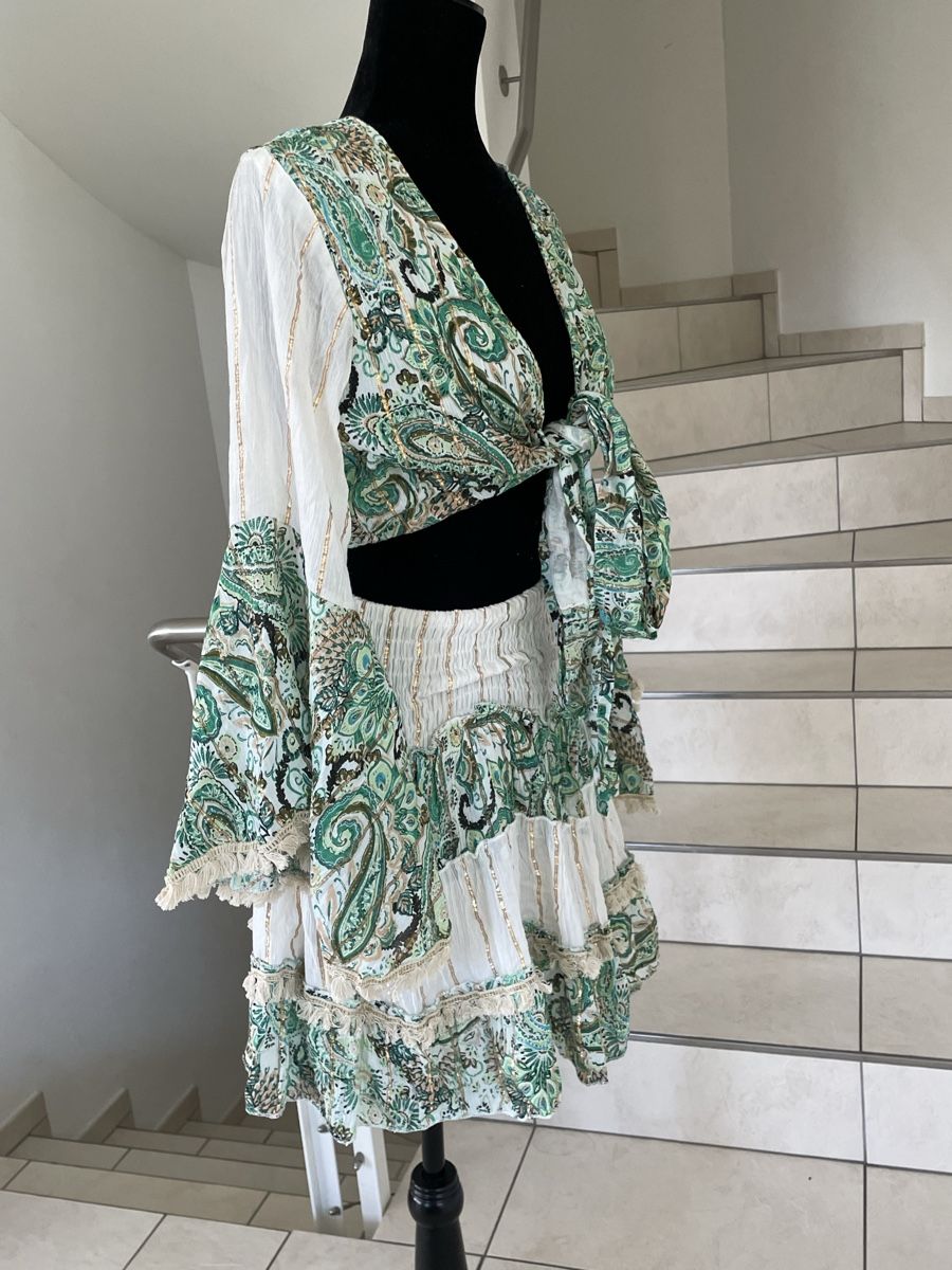 Lots de vêtements: Paisley Two Piece Set Bohemian size S – D'occasion à Richterswil par Prangins9 3