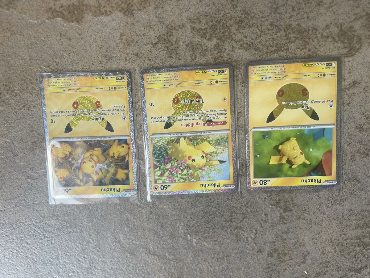 Pokémon Carte collezionabili: 3 pikachu 30 years – Nuovo (secondo la descrizione) da Daillon venduto da Swisscards-shop