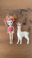Enchantimals Puppe mit Lama Figur gebraucht