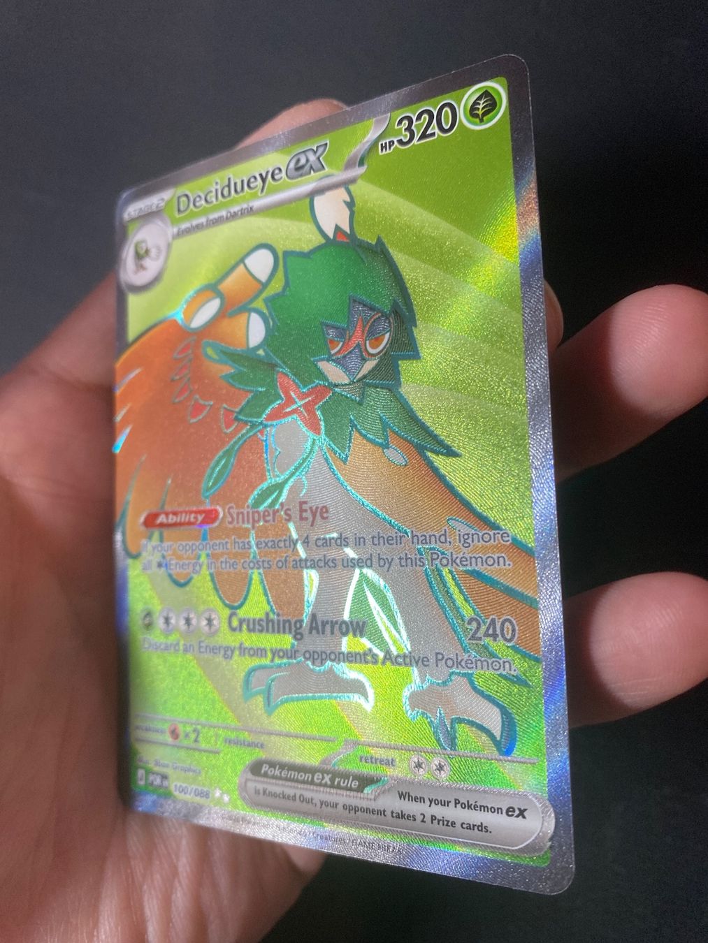 Pokémon Carte collezionabili: Decidueye ex 100 - Silvarro ex - Perfect Order - EN – Nuovo (secondo la descrizione) da Hausen AG venduto da Shrade 2