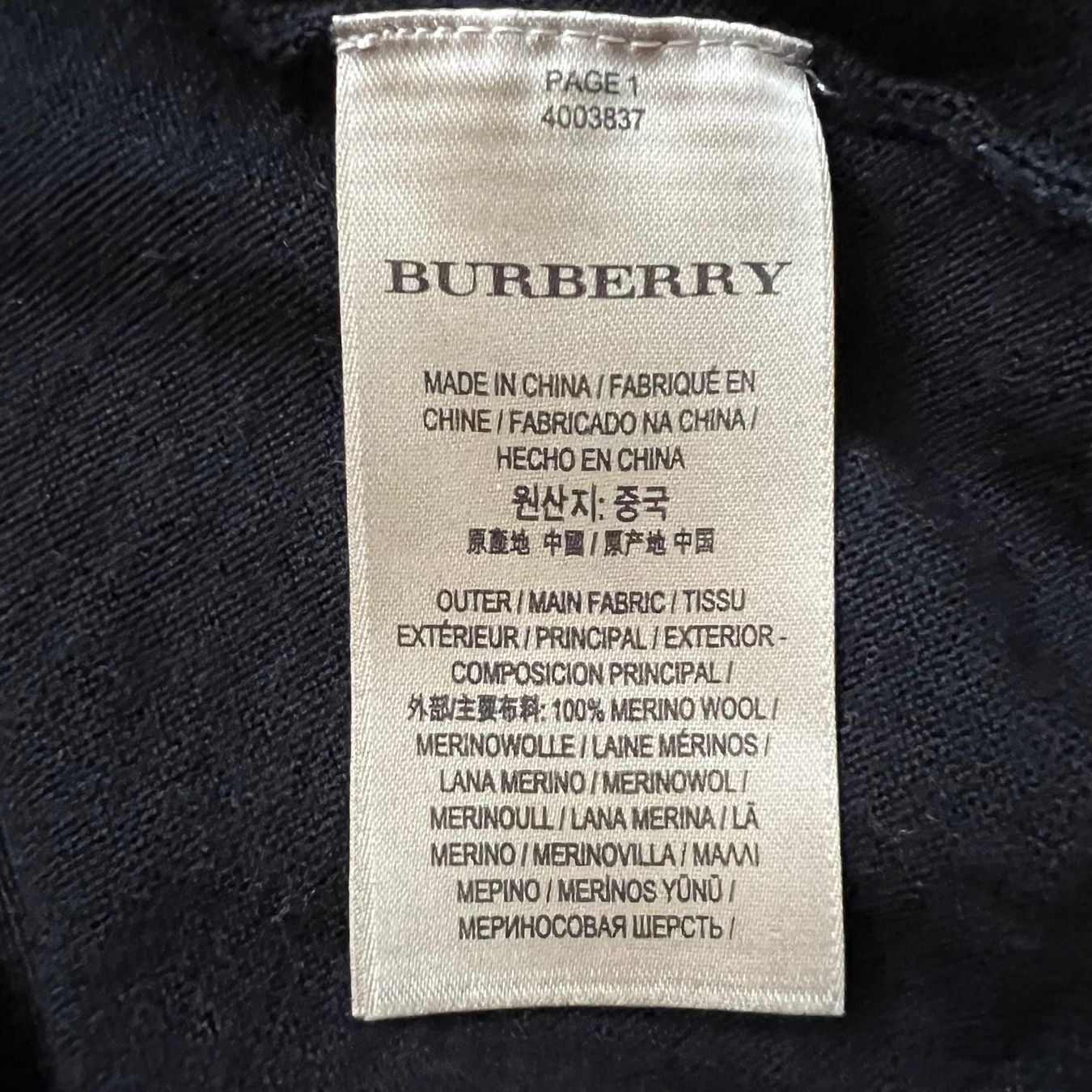 Burberry Maglioni & Felpe: BURBERRY Pullover | 100% Merinowolle 🖤 – Usato da Zürich venduto da ClosetQueen 8