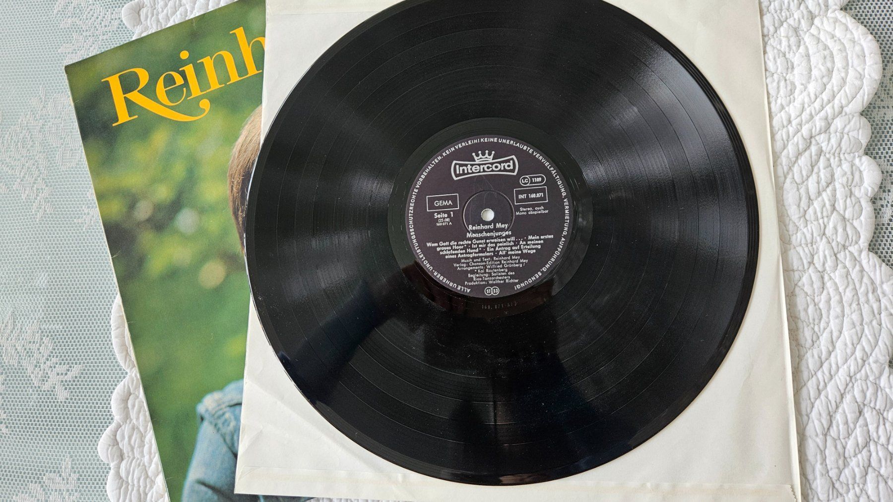 Dischi in vinile: LP Reinhard Mey Menschenjunges – Usato da Gossau ZH venduto da Goes05 3