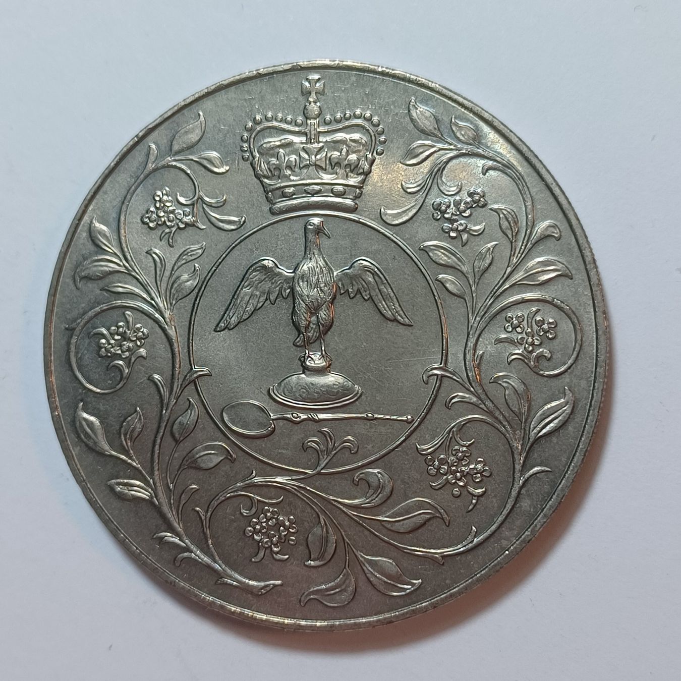 Tutti le monete: 25 Pence 1977 Grossbritannien – Usato da Pfäffikon ZH venduto da Welt_Muenzen 1