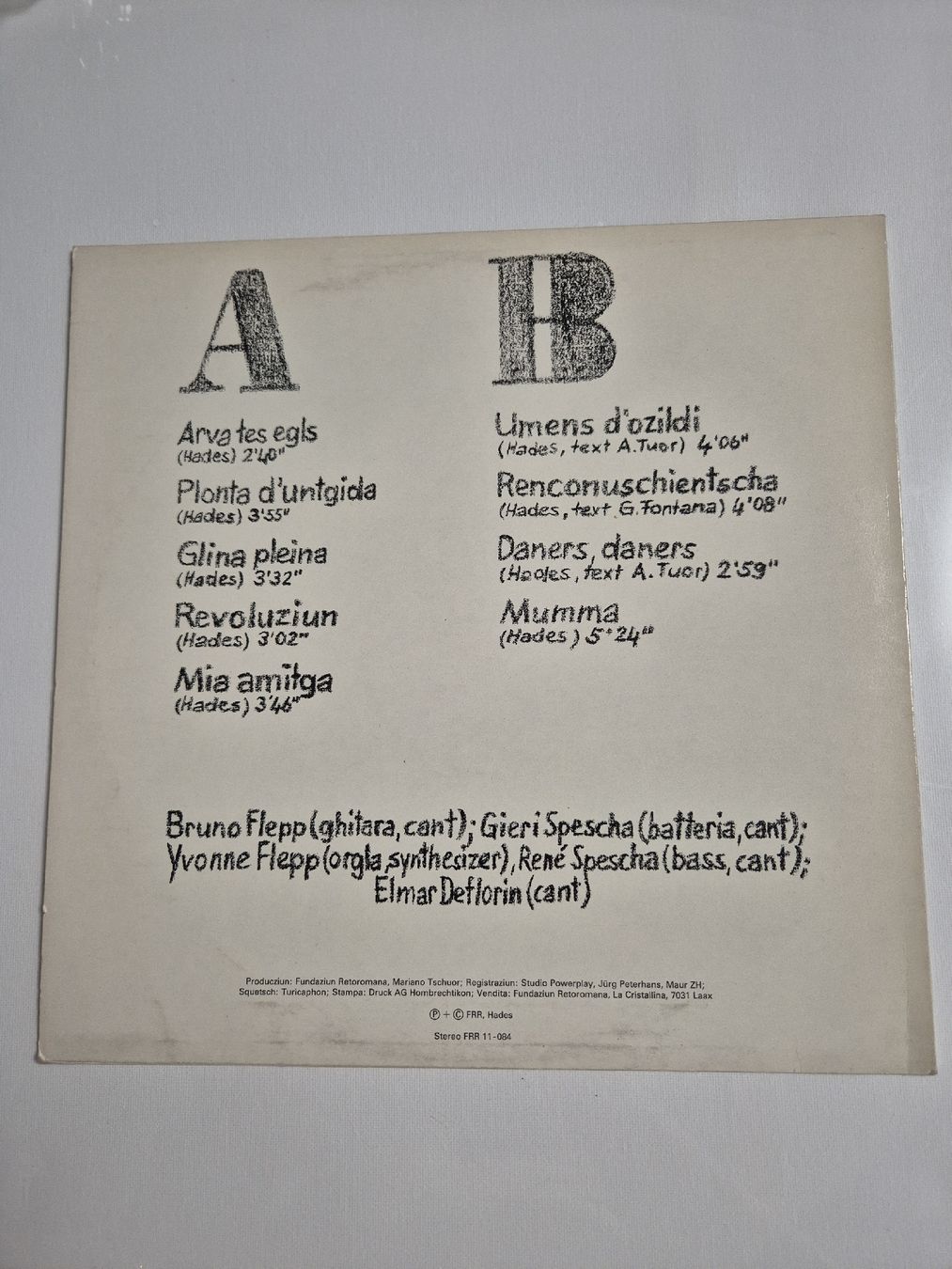Schallplatten: Hades opinions -  LP , CH – Neu (gemäss Beschreibung) aus Uster von newwave0 1