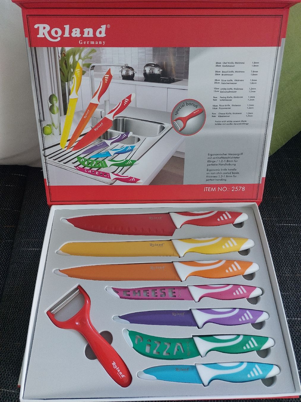 Couteaux de cuisine: Messer Set – Neuf avec emballage d'origine à Schaffhausen par Chihuauer