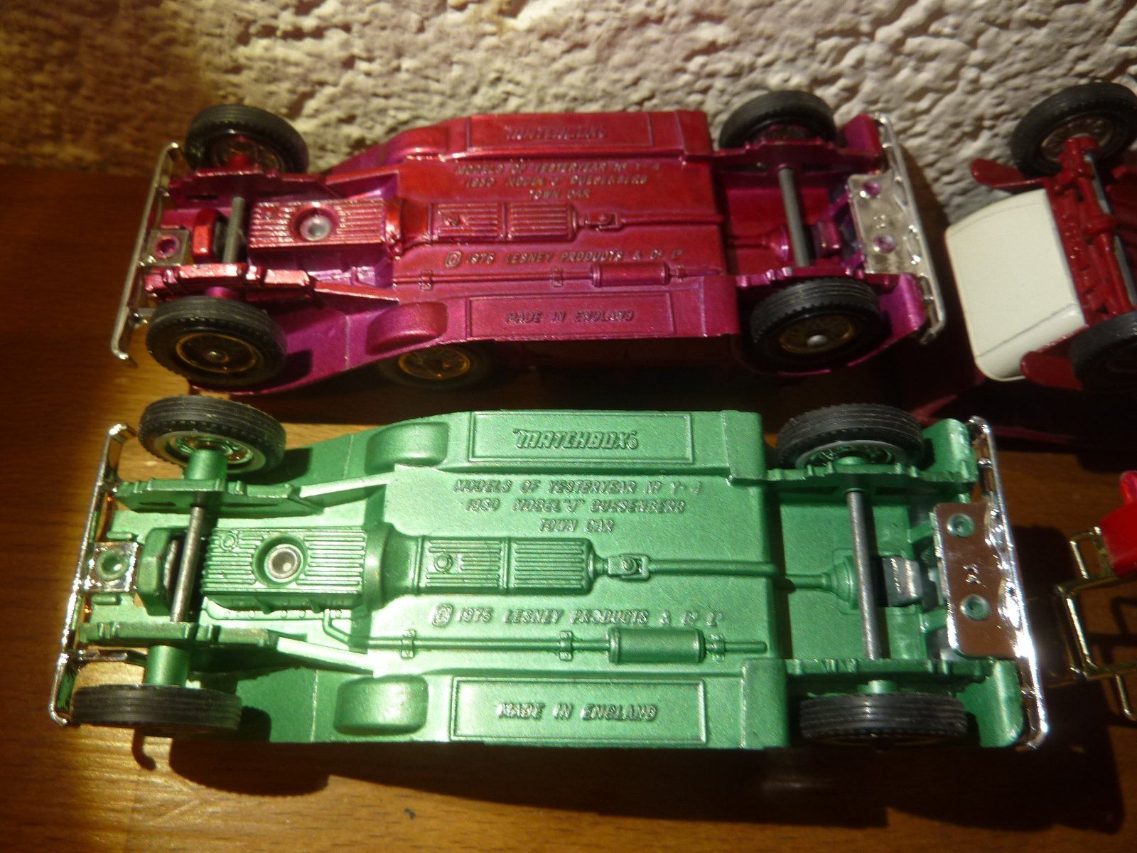 Matchbox Modellini d'auto: Matchbox Models of Yesteryear, 4 Oldtimer 1970er – Usato da Hochfelden venduto da swissice 6