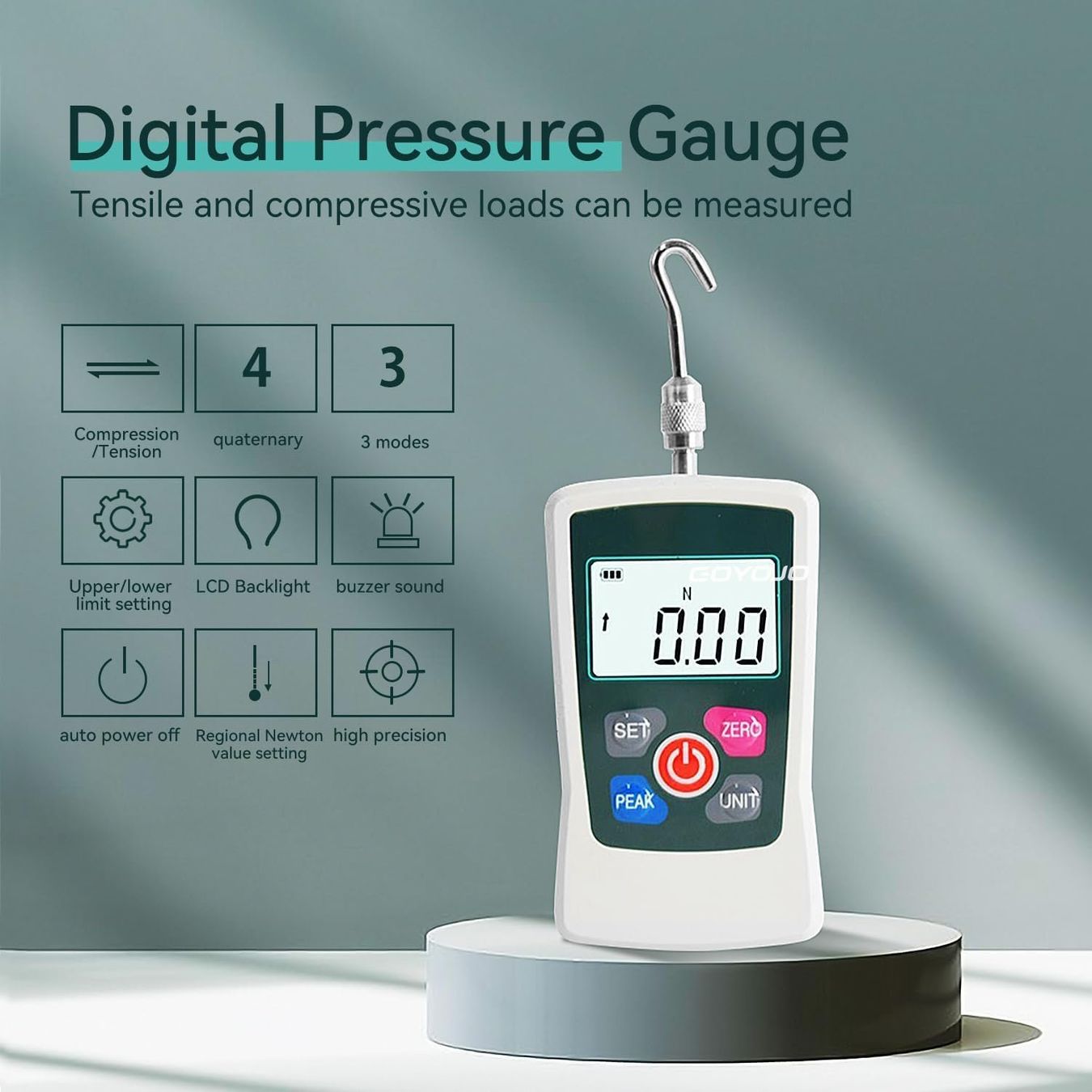 Messen: Pro Digitales Kraftmessgerät Dynamometer 500N – Neu und originalverpackt aus Geneve von Titi2008 1