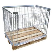 Gitterbox Gitteraufsatzrahmen für Europaletten EPAL 120x80cm