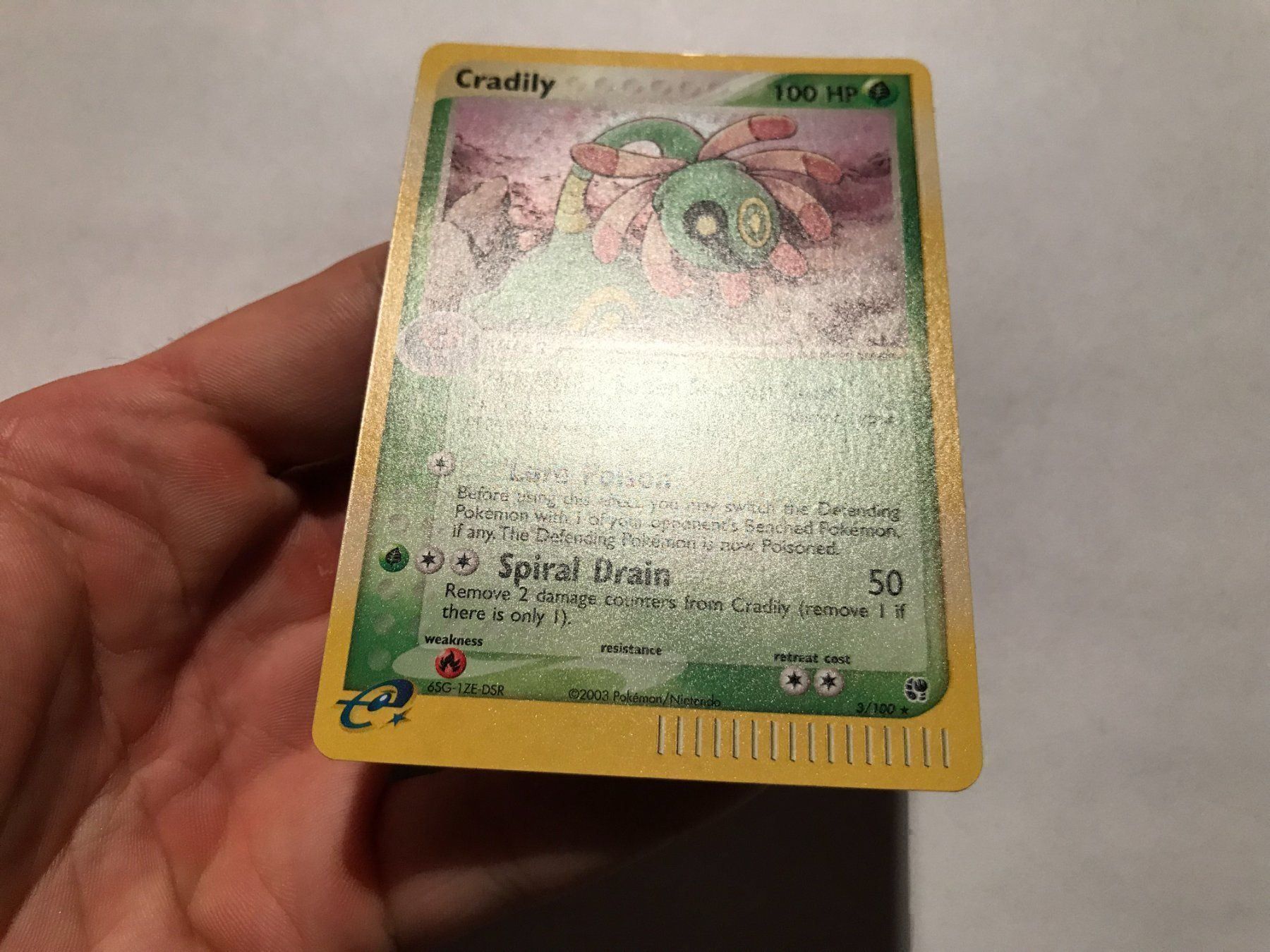 Pokémon Carte collezionabili: Cradily holo NM – Nuovo (secondo la descrizione) da Hagendorn venduto da Pokecollectorch 3