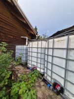 Regenwasser Tank with pumpe